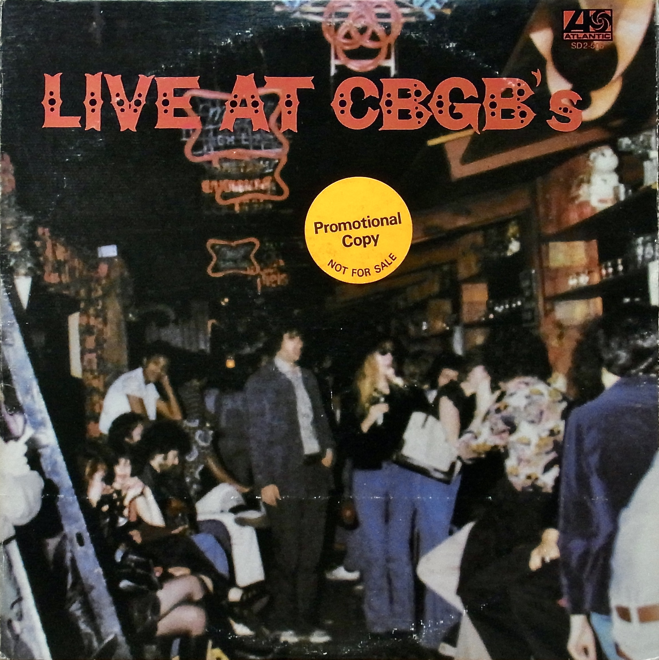 V.A. / Live At CBGB's - The Home Of Underground Rock