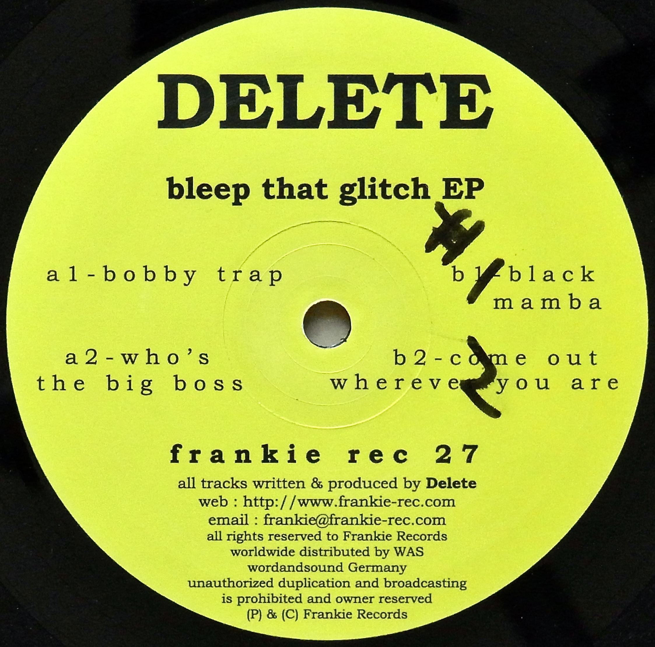 DELETE / Bleep That Glitch EP