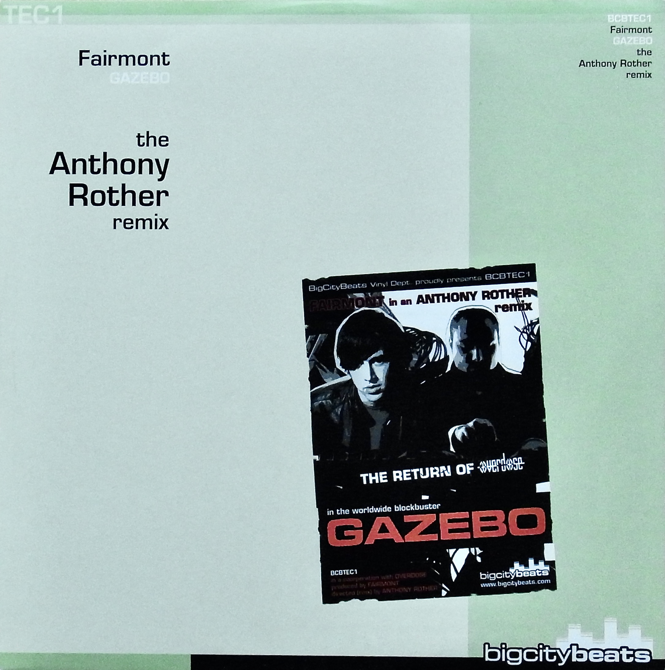 FAIRMONT / Gazebo (The Anthony Rother Remix)