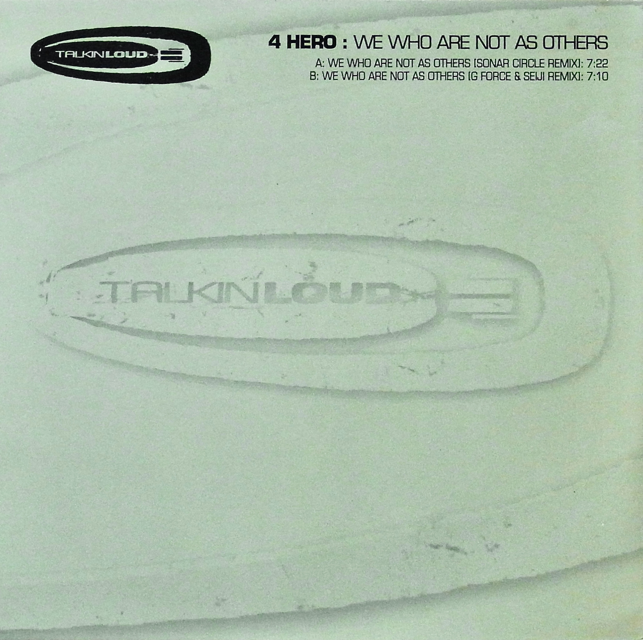 4 HERO / We Who Are Not As Others