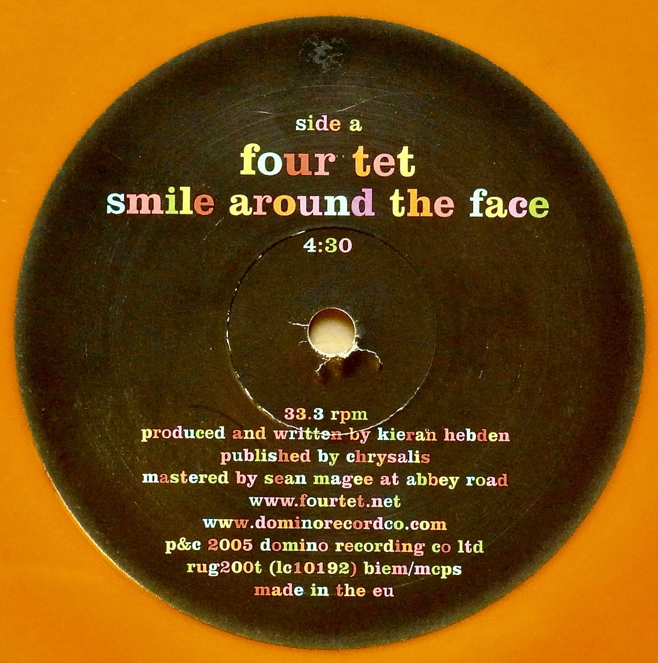 FOUR TET / Smile Around The Face