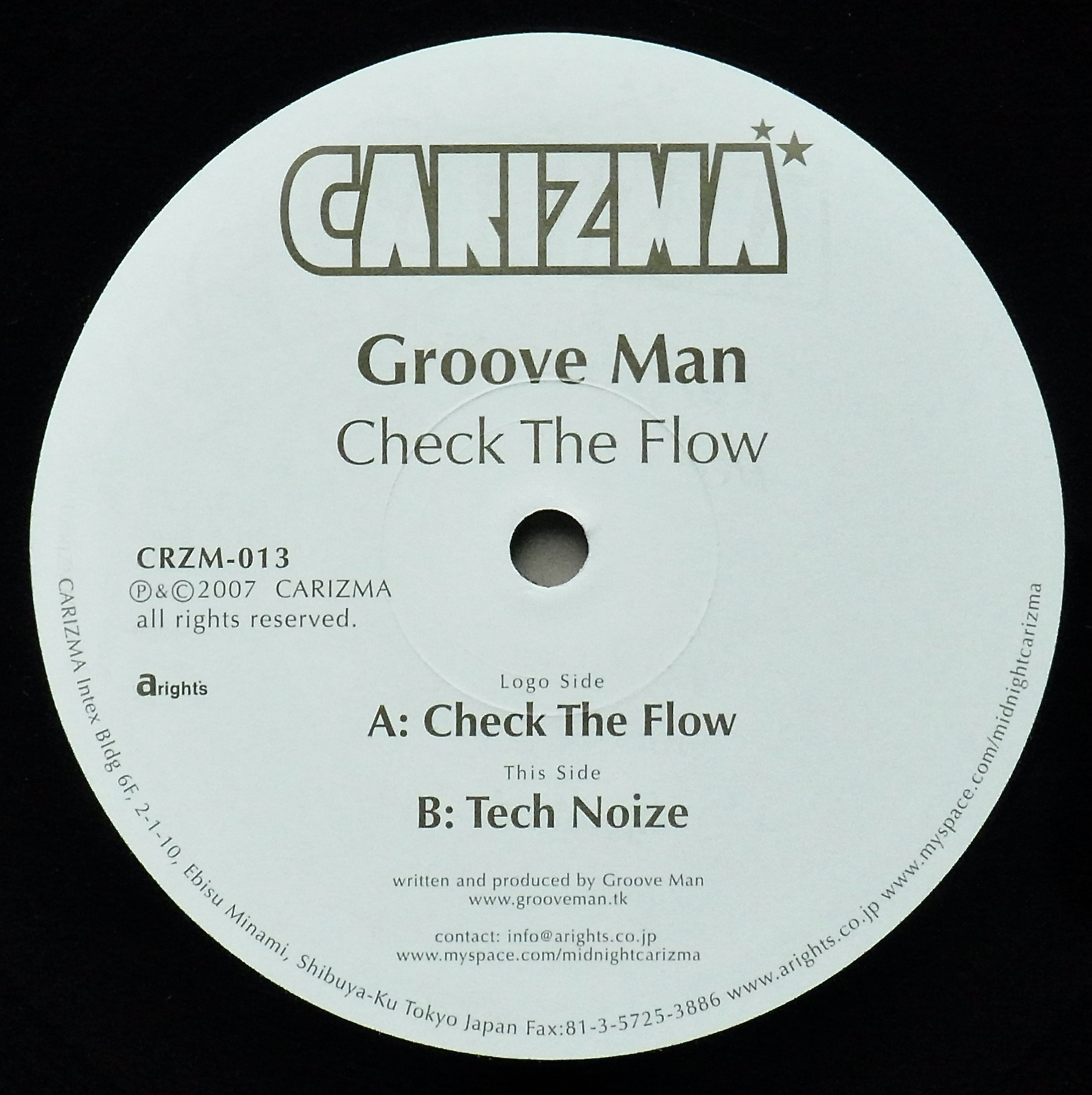 GROOVE MAN / Check The Flow