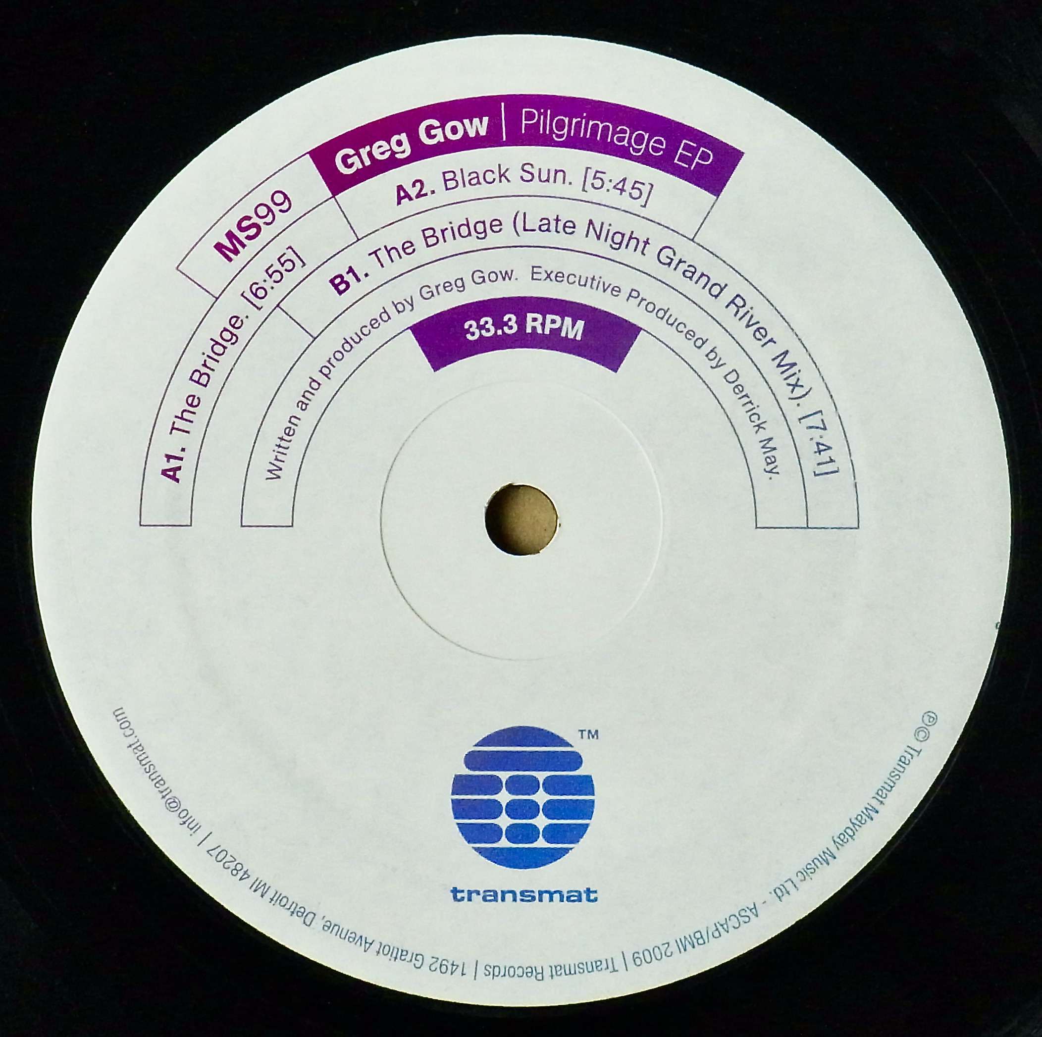 GREG GOW / The Pilgrimage EP