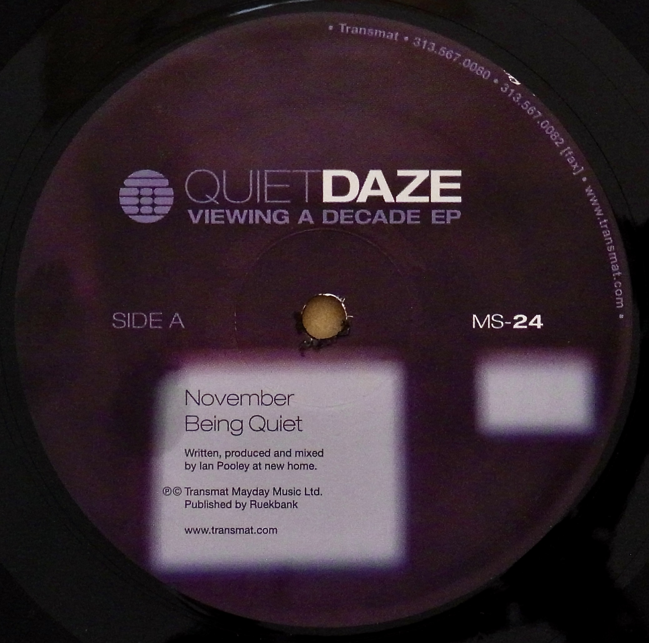 QUIET DAZE / Viewing A Decade EP
