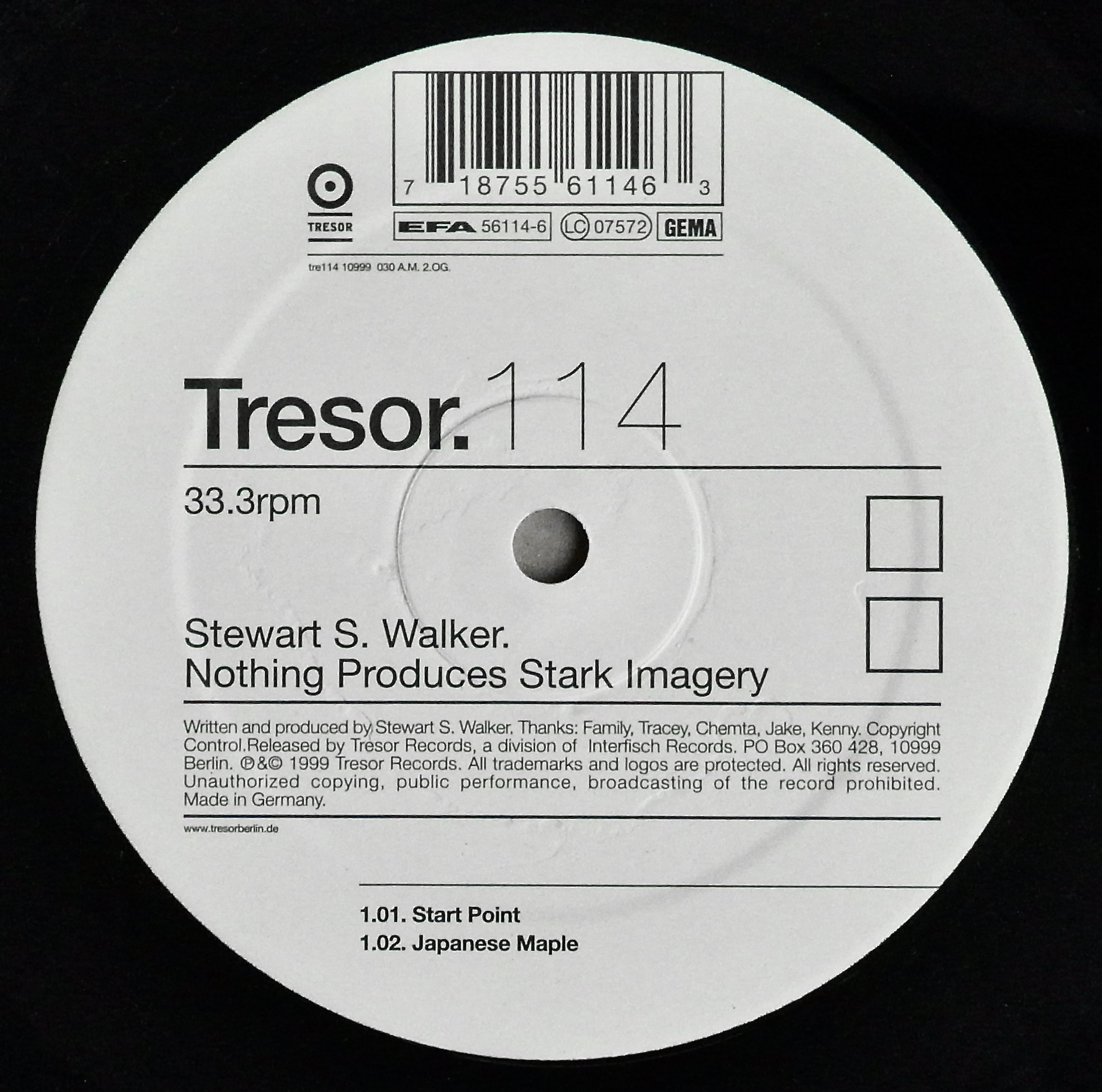 STEWART WALKER / Nothing Produces Stark Imagery