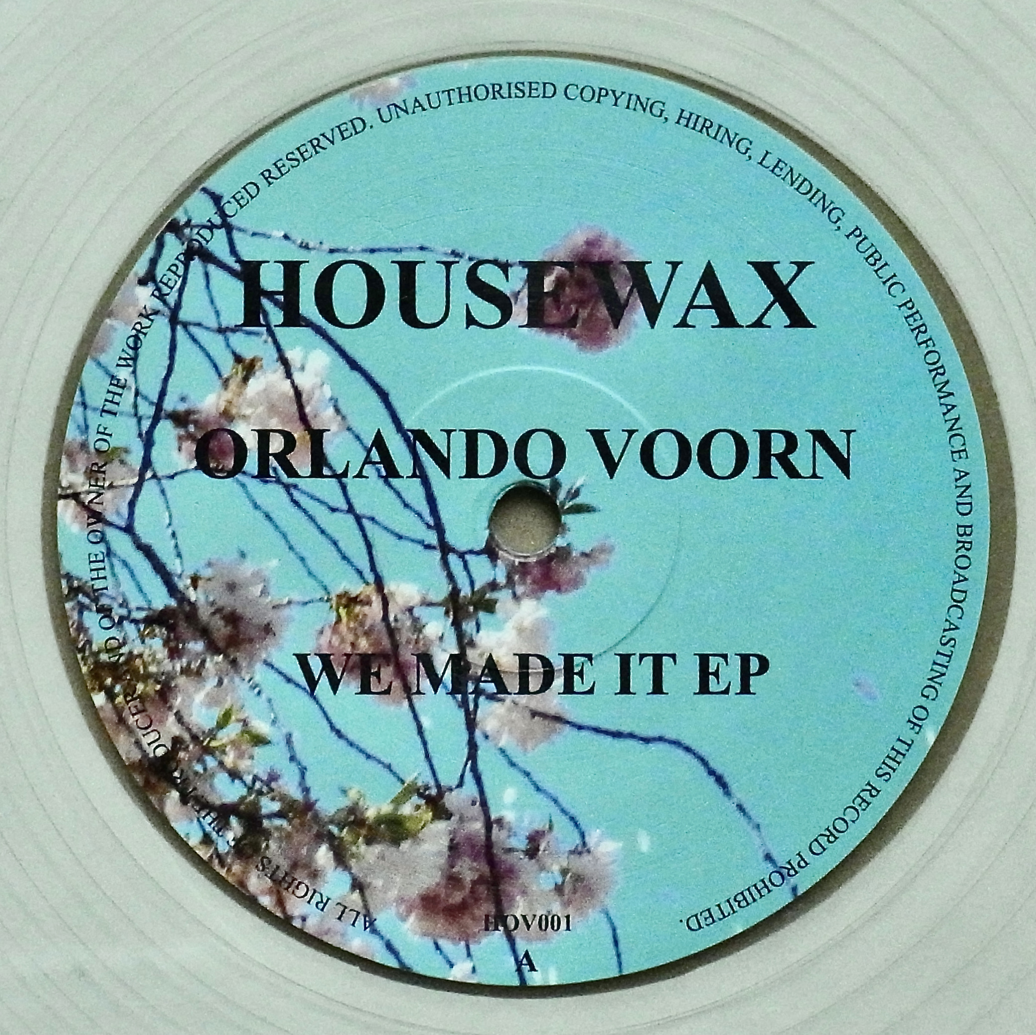 ORLANDO VOORN / We Made It EP