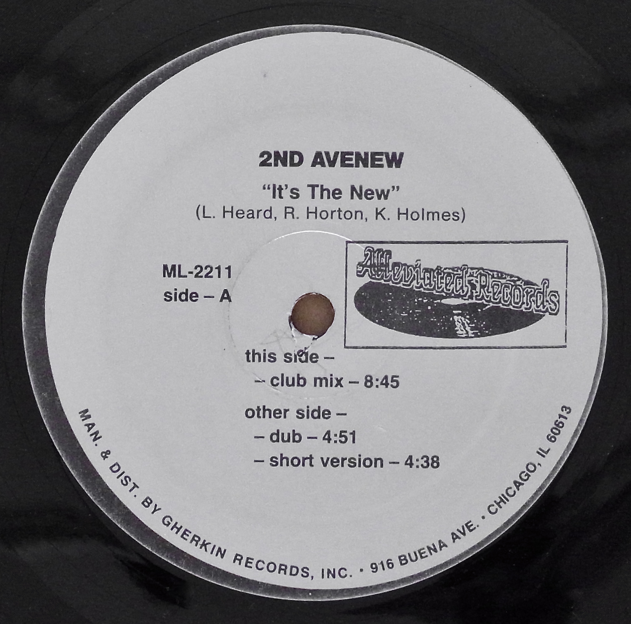 2ND AVENEW / It's The New