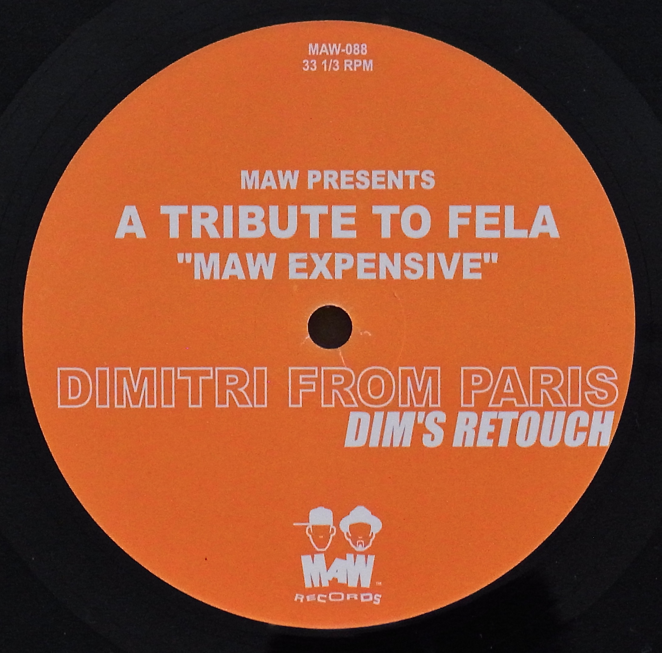 MAW, DIMITRI FROM PARIS / A Tribute To Fela - MAW Expensive