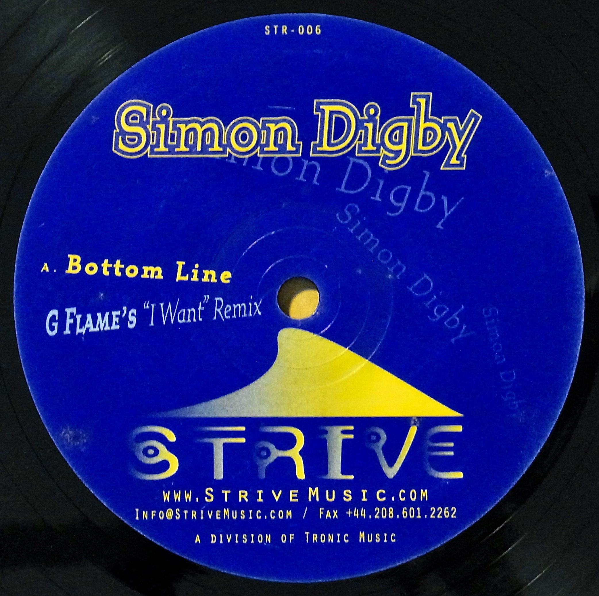 SIMON DIGBY / Bottom Line