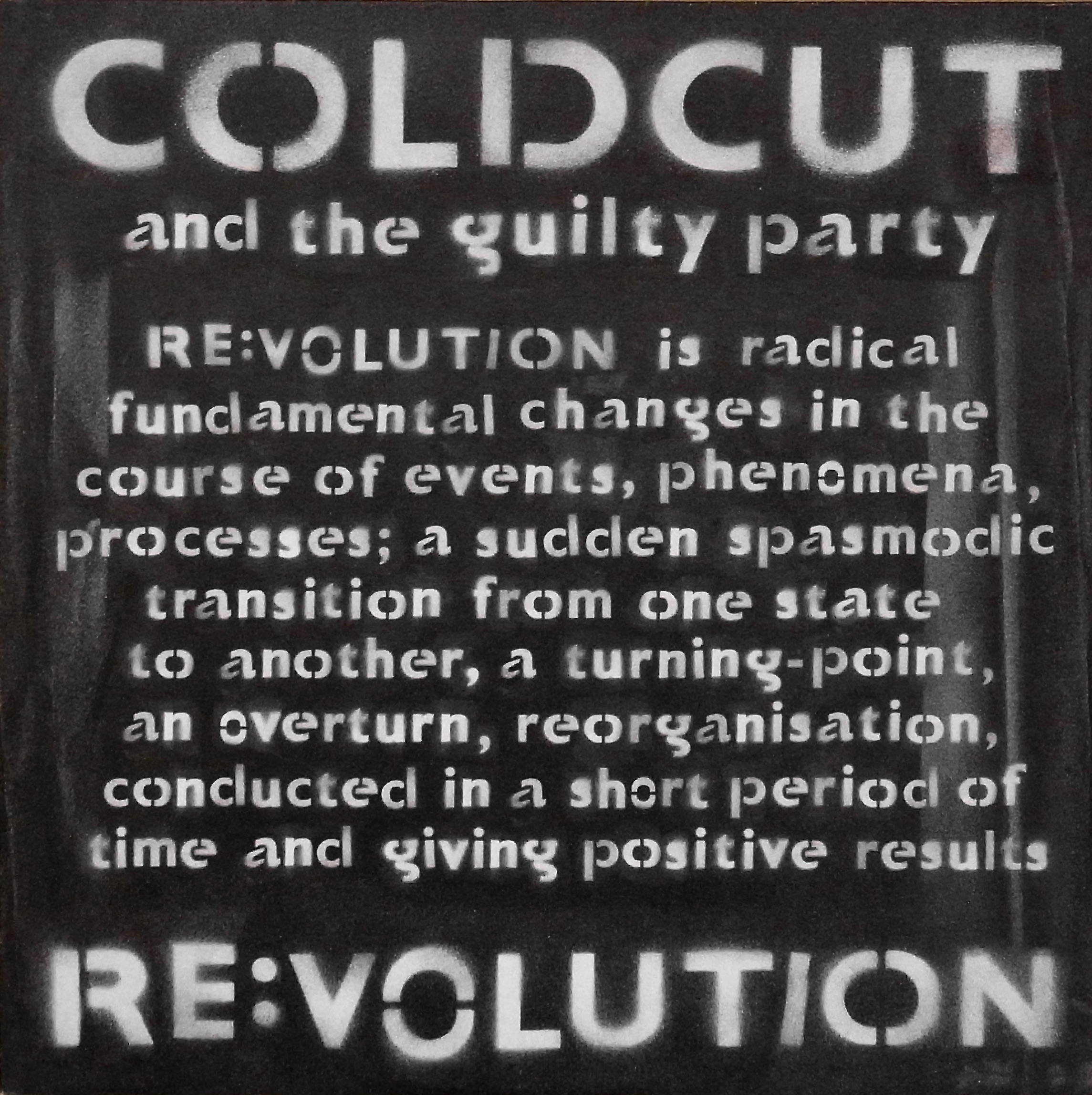 COLDCUT And The GUILTY PARTY / Re:volution