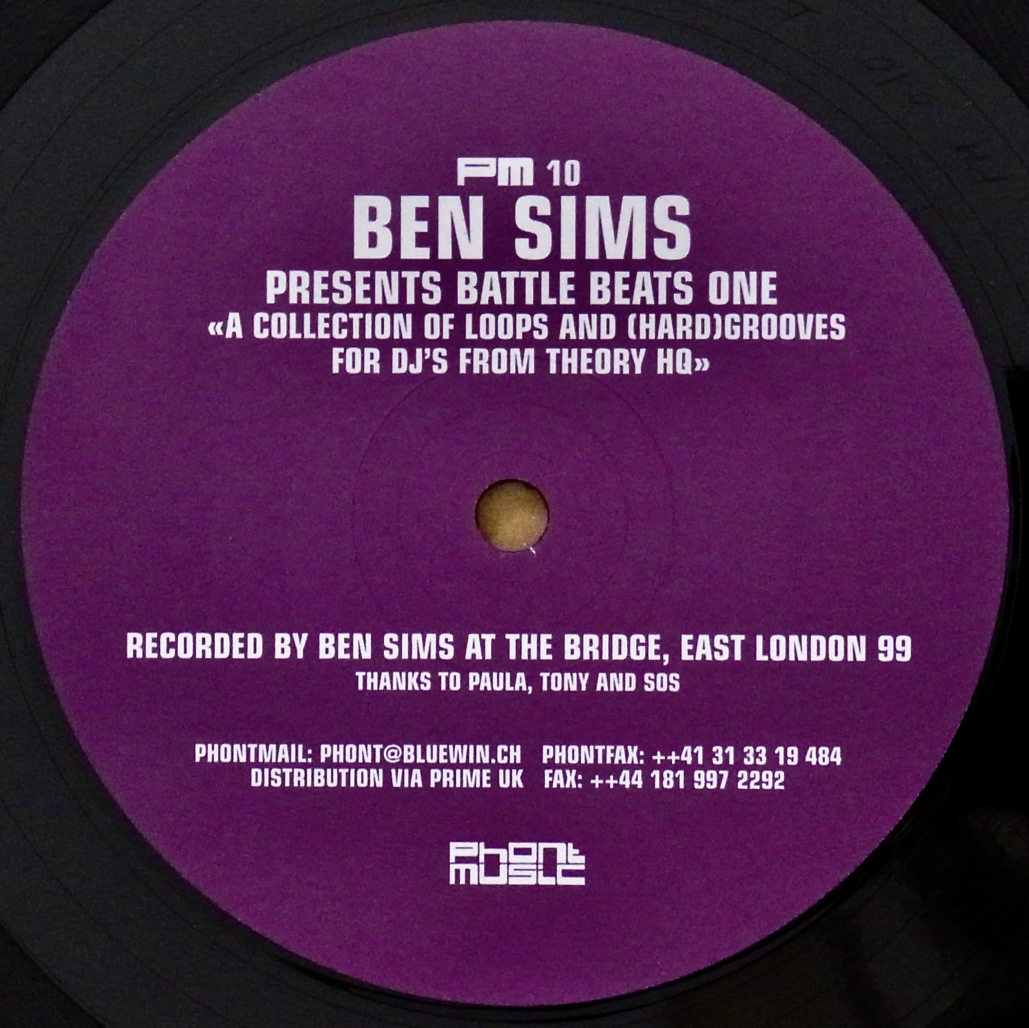 BEN SIMS / Battle Beats One