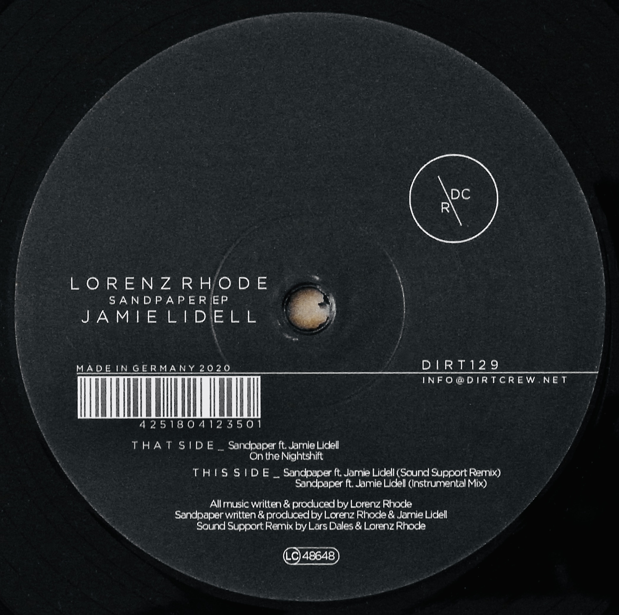 LORENZ RHODE / Sandpaper EP