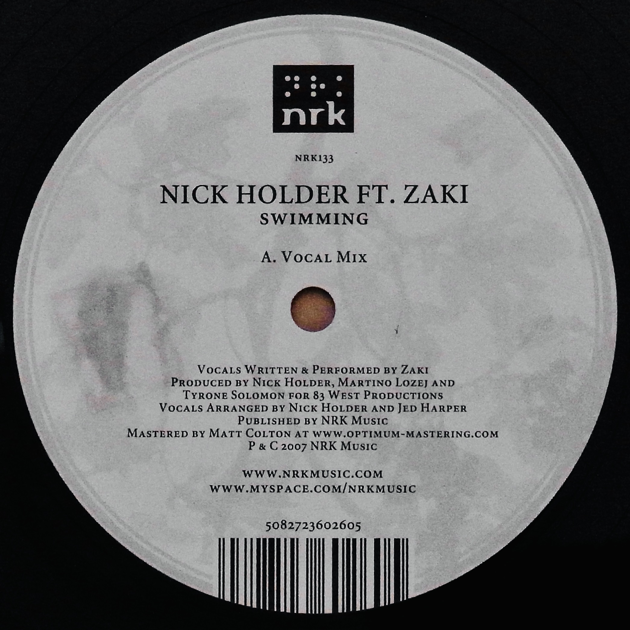 NICK HOLDER Ft. ZAKI / Swimming