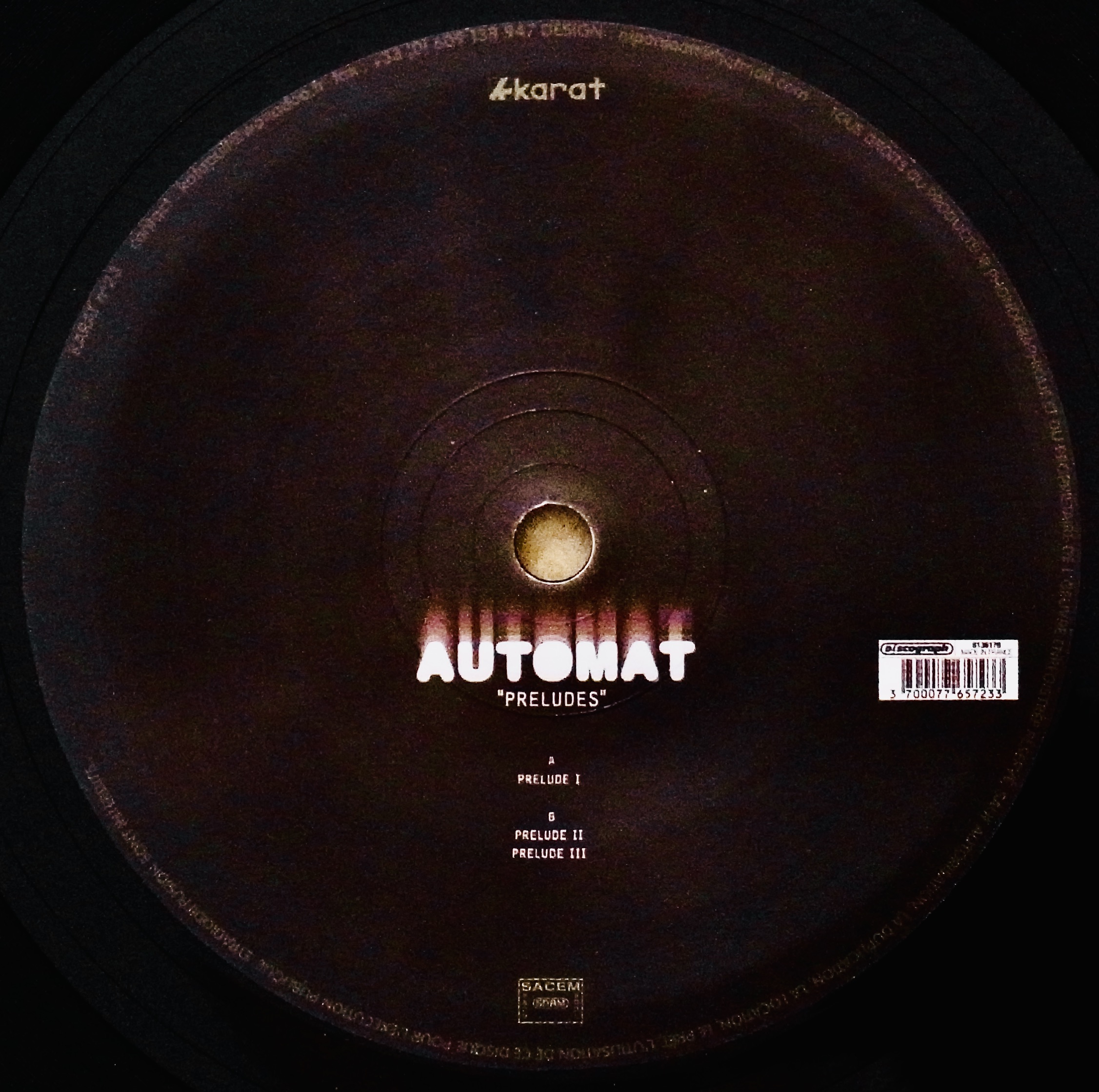 AUTOMAT / Preludes