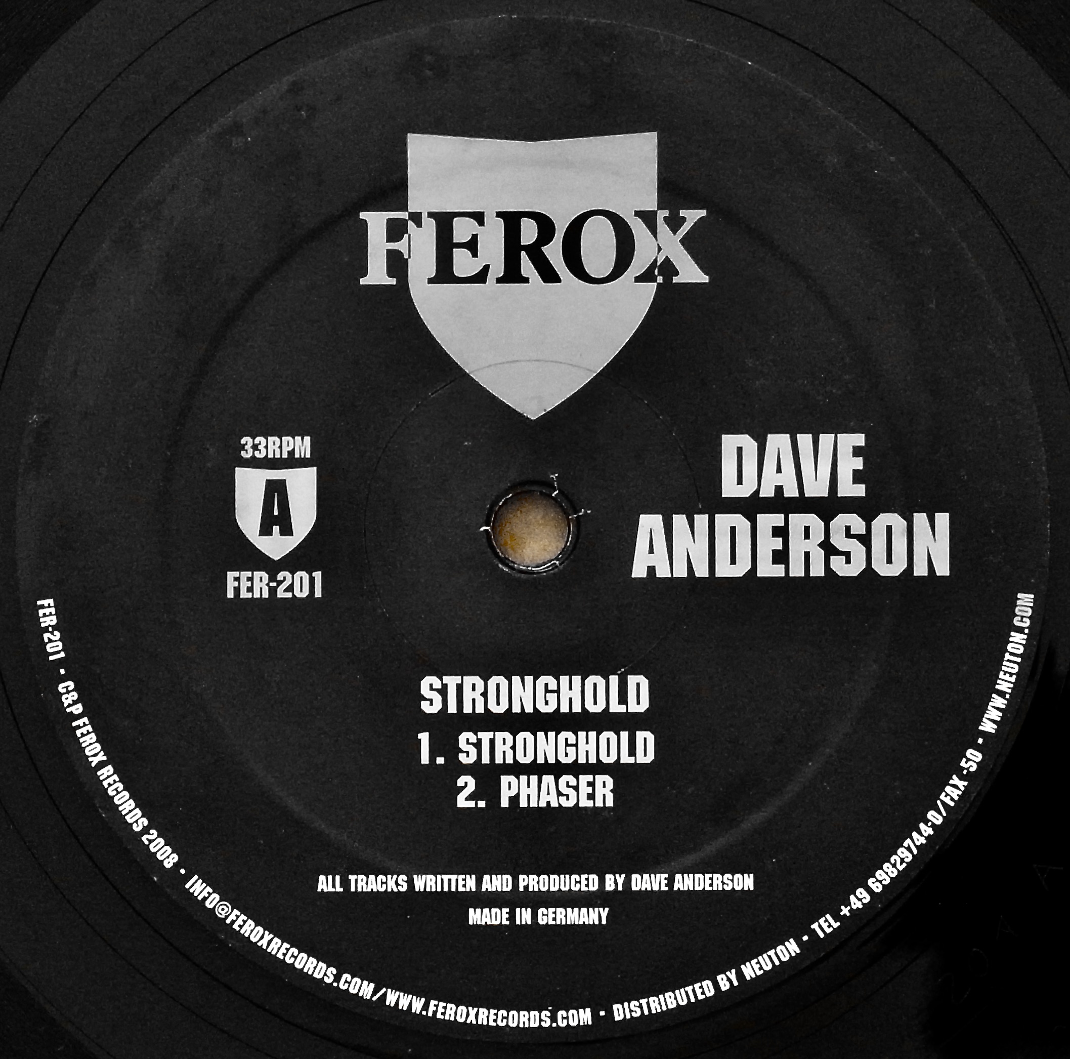 DAVE ANDERSON / Stronghold