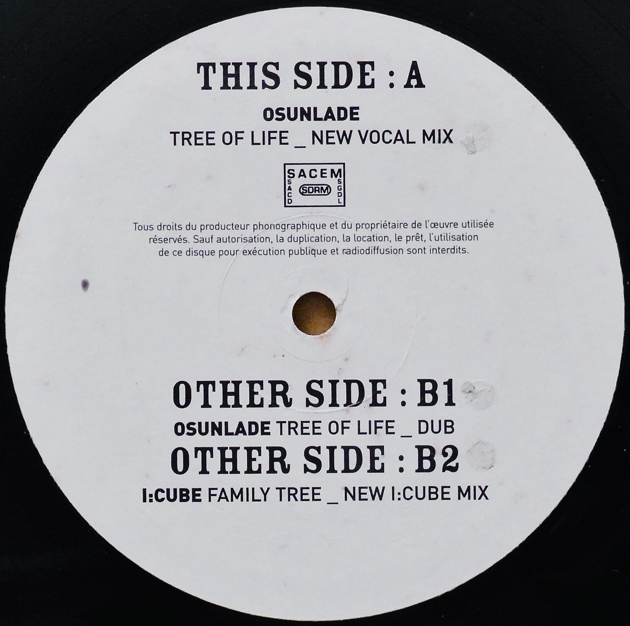 OSUNLADE ・ I:CUBE / Versatile Family Sampler