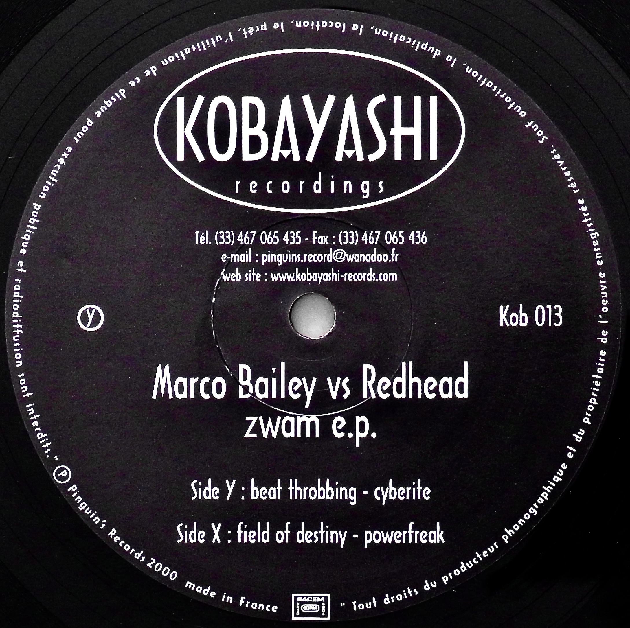 MARCO BAILEY vs REDHEAD / Zwam E.P.