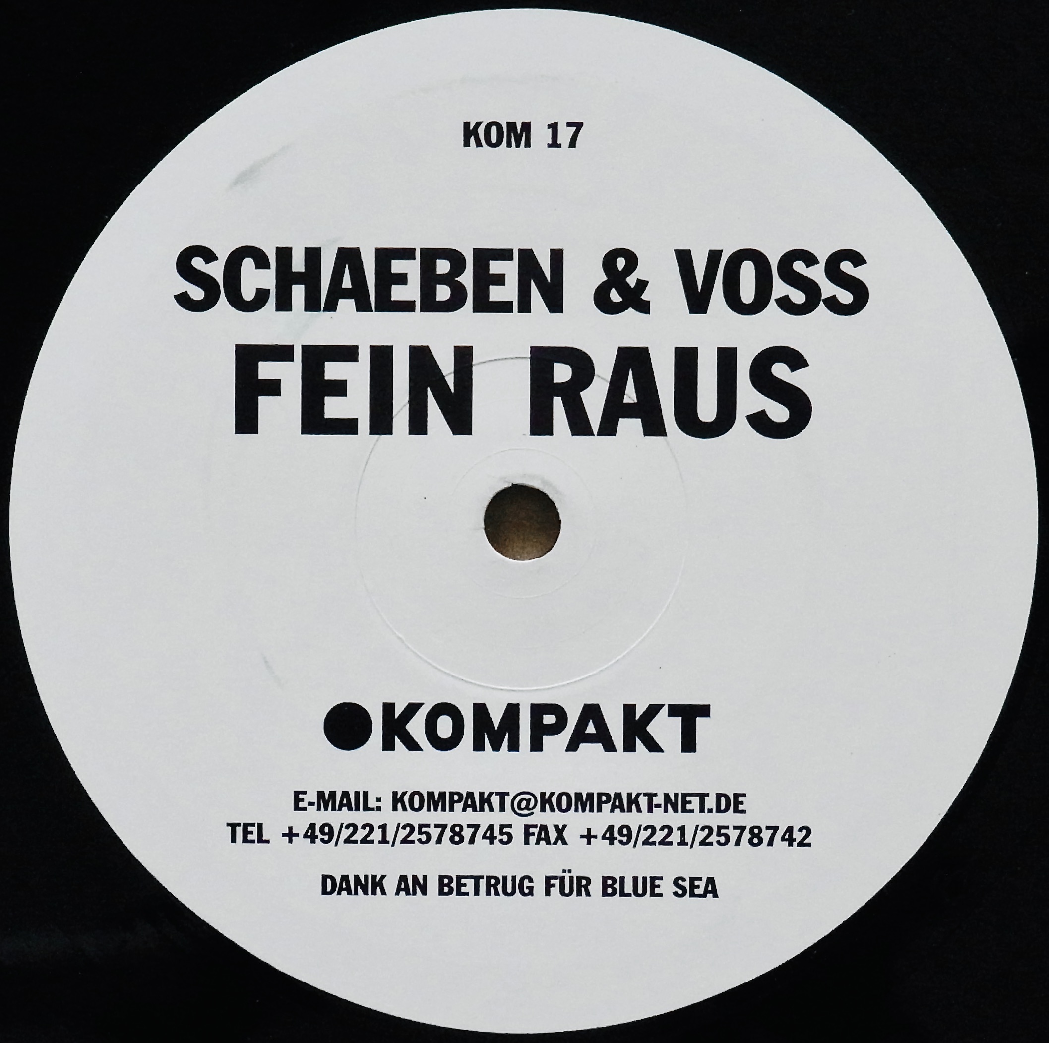 SCHAEBEN & VOSS / Fein Raus