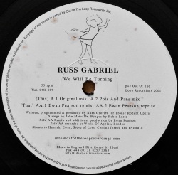 RUSS GABRIEL / We Will Be Turning