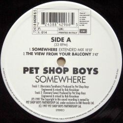 PET SHOP BOYS / Somewhere