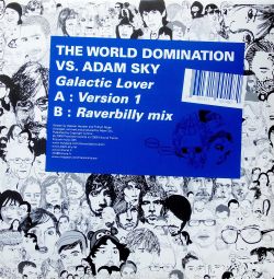 THE WORLD DOMINATION vs. ADAM SKY / Galactic Lover