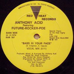 ANTHONY ACID Featuring FUTURE-ROCKER-POE / Bass In Your Face