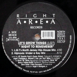 LET'S GROWN THINGS / Night To Rememeber