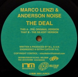 MARCO LENZI & ANDERSON NOISE / The Deal