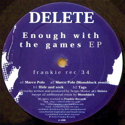 DELETE / Enough With The Games EP