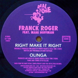 FRANCK ROGER feat. MANI HOFFMAN / Right Make It Right