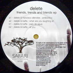 DELETE / Friends, Trends And Blends EP