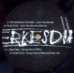 M.in & BASTIAN SCHUSTER ・ LITTLE FRITTER / Jazz Me Please ・ Gingerbreadman