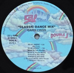 GARY CRISS / Rio De Janeiro (Classic Dance Mix)