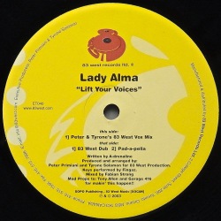 LADY ALMA / Lift Your Voices 12"