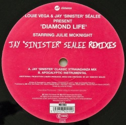 LOUIE VEGA & JAY “Sinister” SEALEE Starring JULIE MCKNIGHT / Diamond Life (Jay Sinister Sealee Remixes)