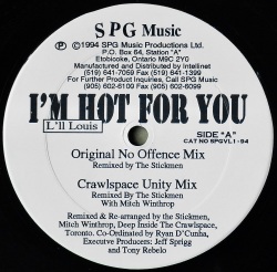 L'LL LOUIS / I'm Hot For You