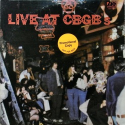 V.A. / Live At CBGB's - The Home Of Underground Rock