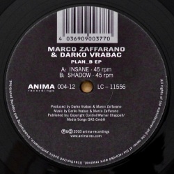 MARCO ZAFFARANO & DARKO VRABAC / Plan_B EP