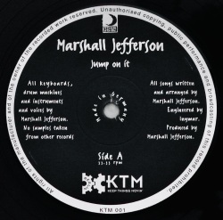 MARSHALL JEFFERSON / Jump On It