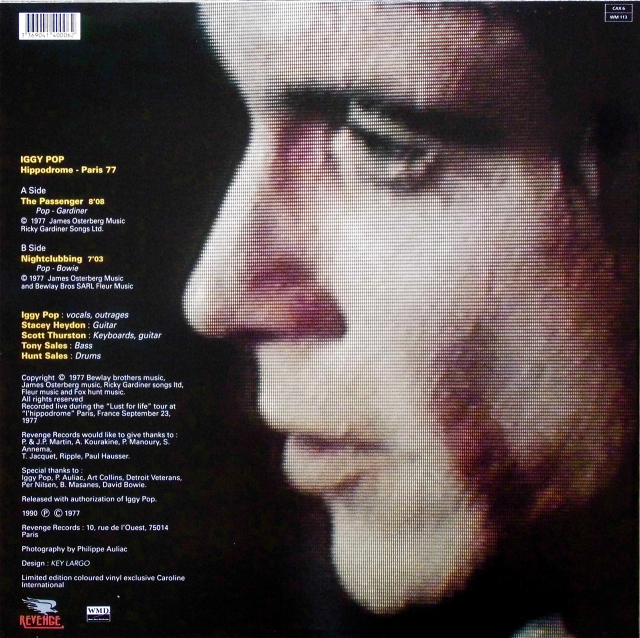 IGGY POP(イギー・ポップ) / Hippodrome Paris 77