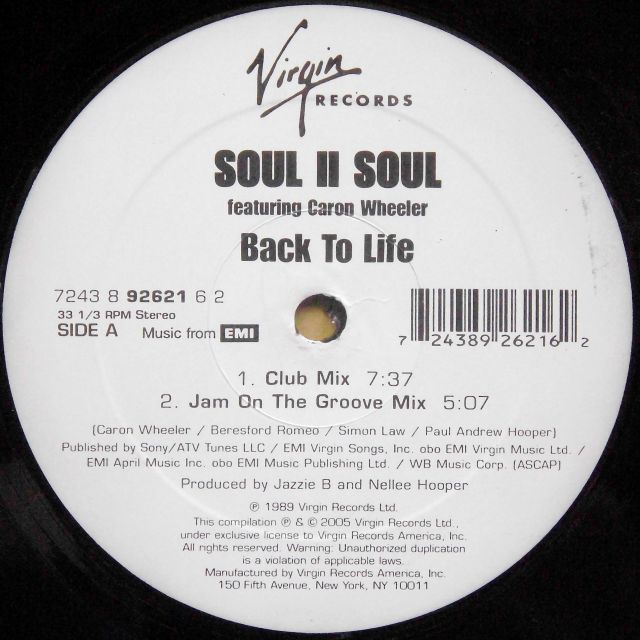 SOUL ? SOUL(ソウル・トゥ・ソウル) / Back To Life