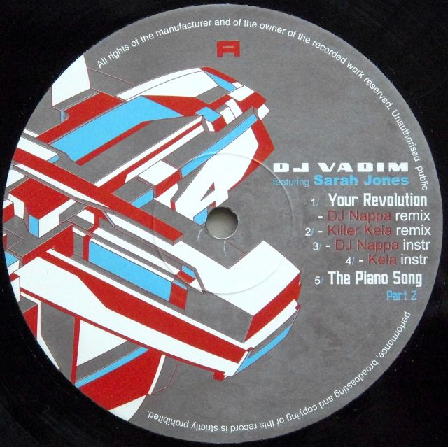 【中古】 Your Revolution / DJ Vadim DJ VADIM / Your Revolution・The Higher Standard