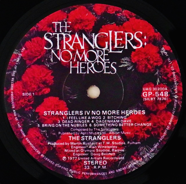 THE STRANGLERS / No More Heroes