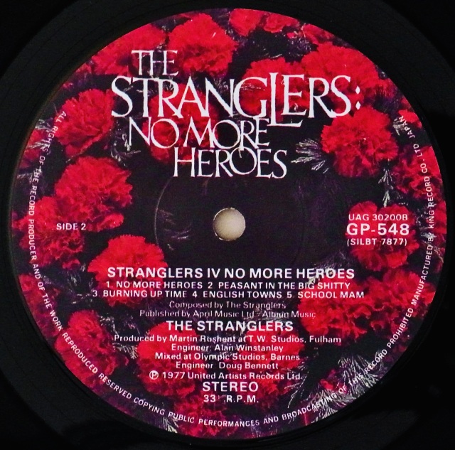 THE STRANGLERS / No More Heroes