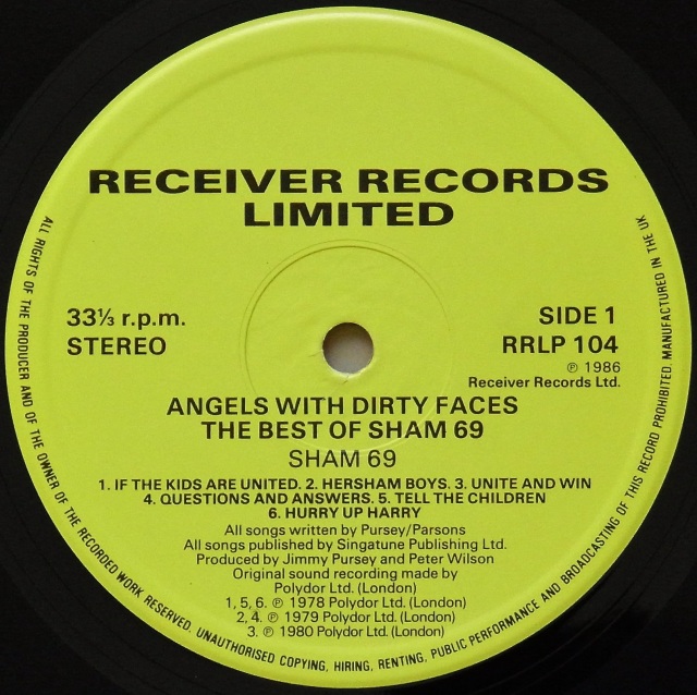 クェスチョンズ・アンド・アンサーズ SHAM69 シャム69 /EP レコード Sham69 Questions and Answers』 EP - メルカリ