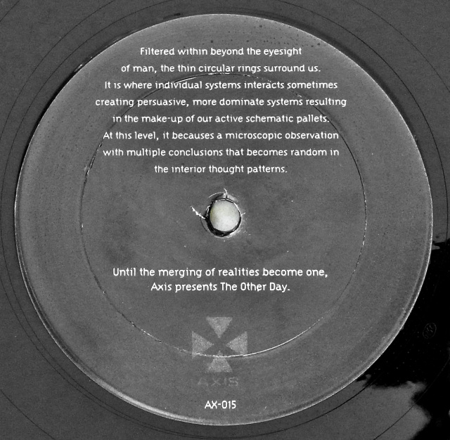 JEFF MILLS / The Other Day EP