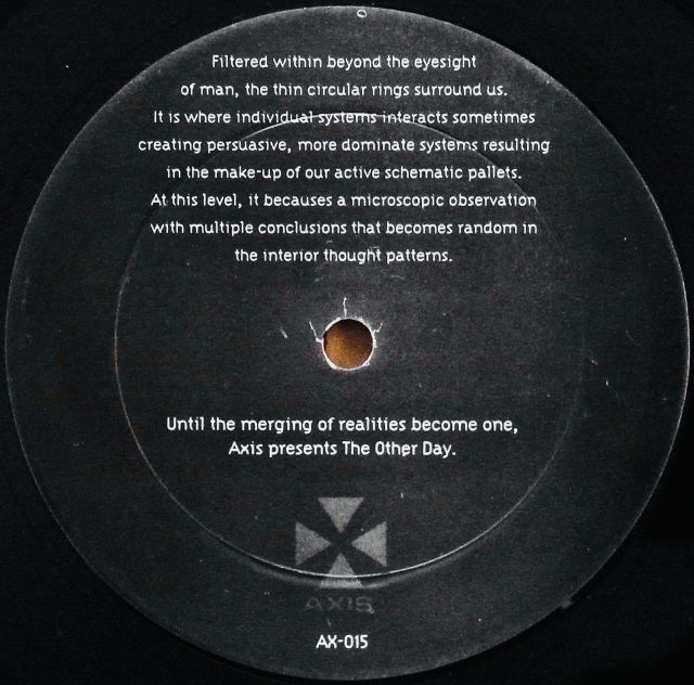 JEFF MILLS / The Other Day EP