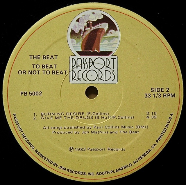 A-Beat-Cレーベルレコード THE BEAT / To Beat Or Not To Beat