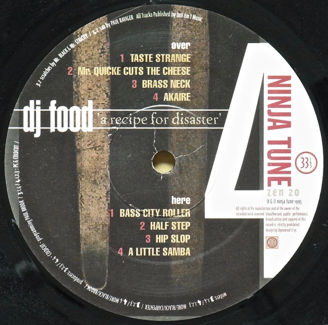 DJ FOOD / A Recipe For Disaster
