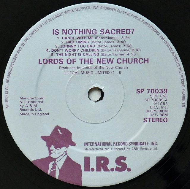 THE LORDS OF THE NEW CHURCH / Is Nothing Sacred?